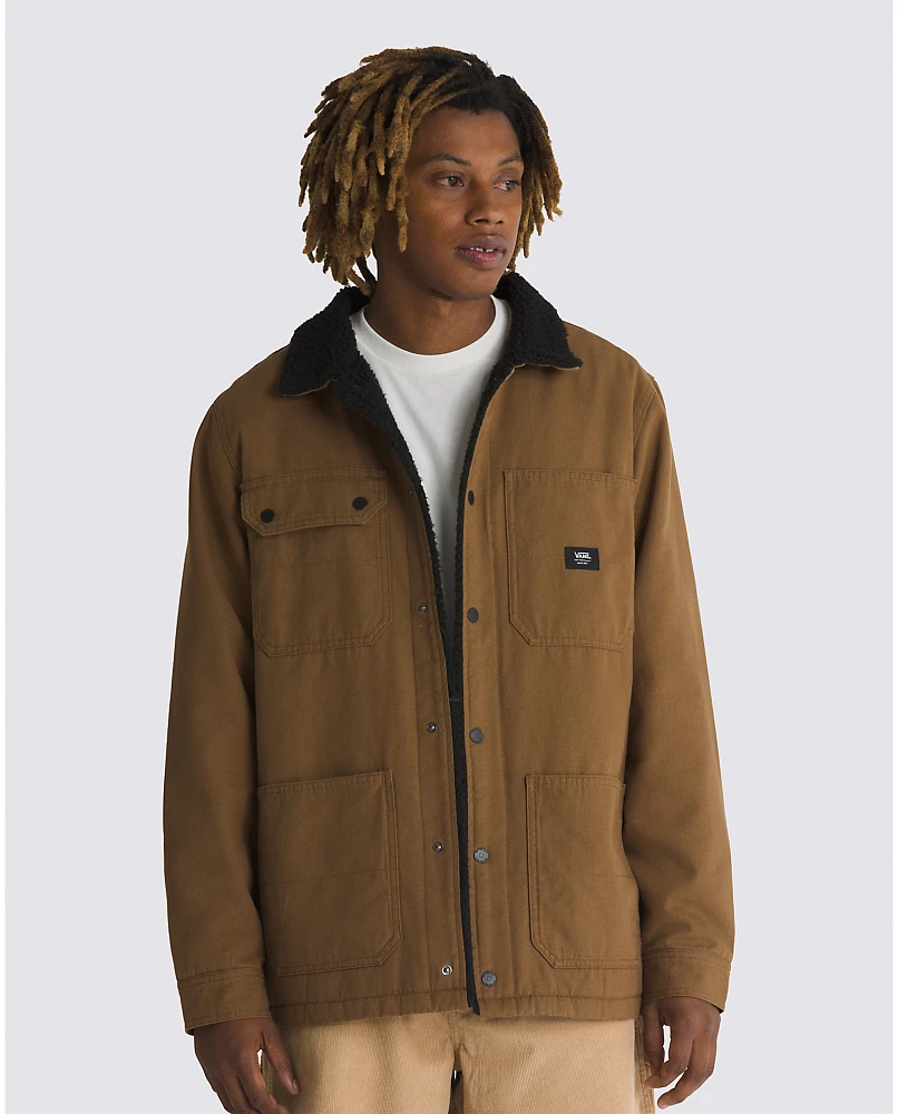 Drill Chore Coat Sherpa Jacket