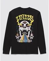 Skull Saucer Long Sleeve T-Shirt