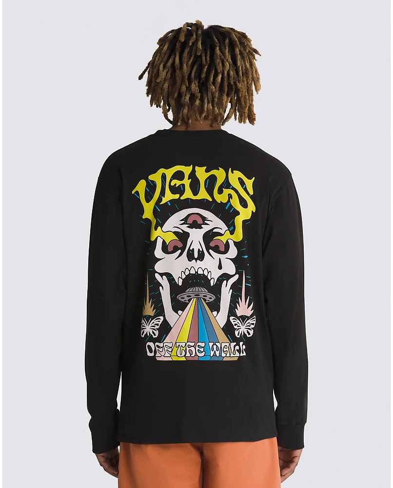 Skull Saucer Long Sleeve T-Shirt