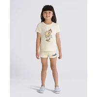 Little Kids Skate Sun Crew T-Shirt