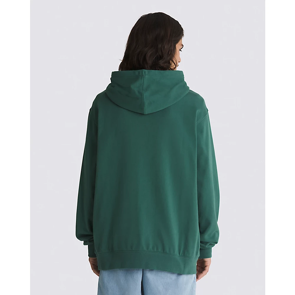 Quoted Loose Pullover Hoodie