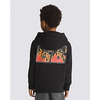 Little Kids Digi Flames Pullover Hoodie