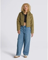 MTE Foundry Crop Puff Hooded Jacket