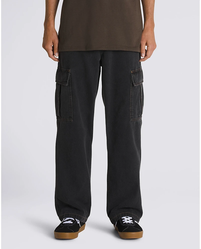 Service Cargo Loose Denim Pants