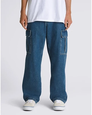 Service Cargo Loose Denim Pants