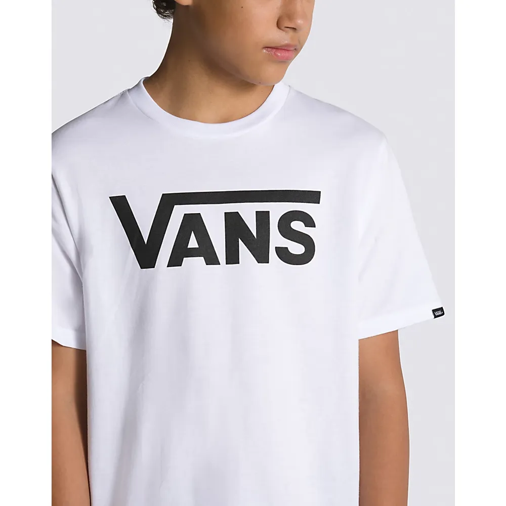 Vans | Kids Classic White/Black T-Shirt