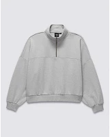 Elevated Knit Mock Neck Sweatshirt