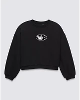 Kids Name Drop Loose Crew Sweatshirt