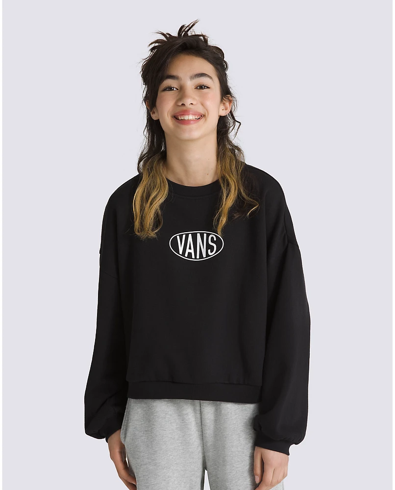 Kids Name Drop Loose Crew Sweatshirt