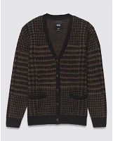 Houndstooth Cardigan Sweater