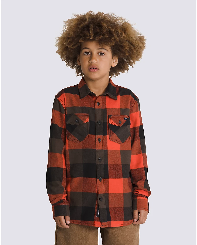 Kids Box Flannel Long Sleeve Shirt