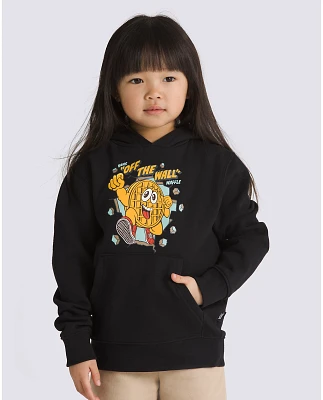 Little Kids Waffle Man Pullover Hoodie