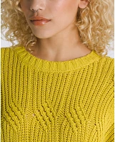 Suzie Cable Crew Sweater