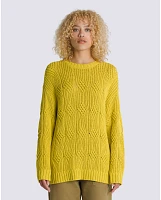 Suzie Cable Crew Sweater