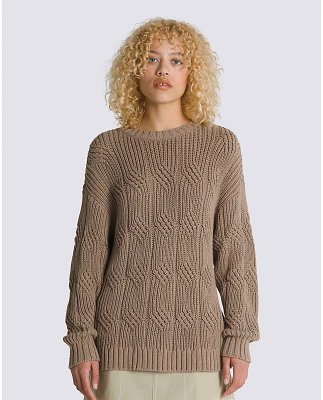 Suzie Cable Crew Sweater