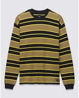 Patton Stripe Long Sleeve Knit Shirt