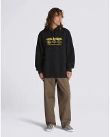 Researcher Loose Fleece Pullover Hoodie