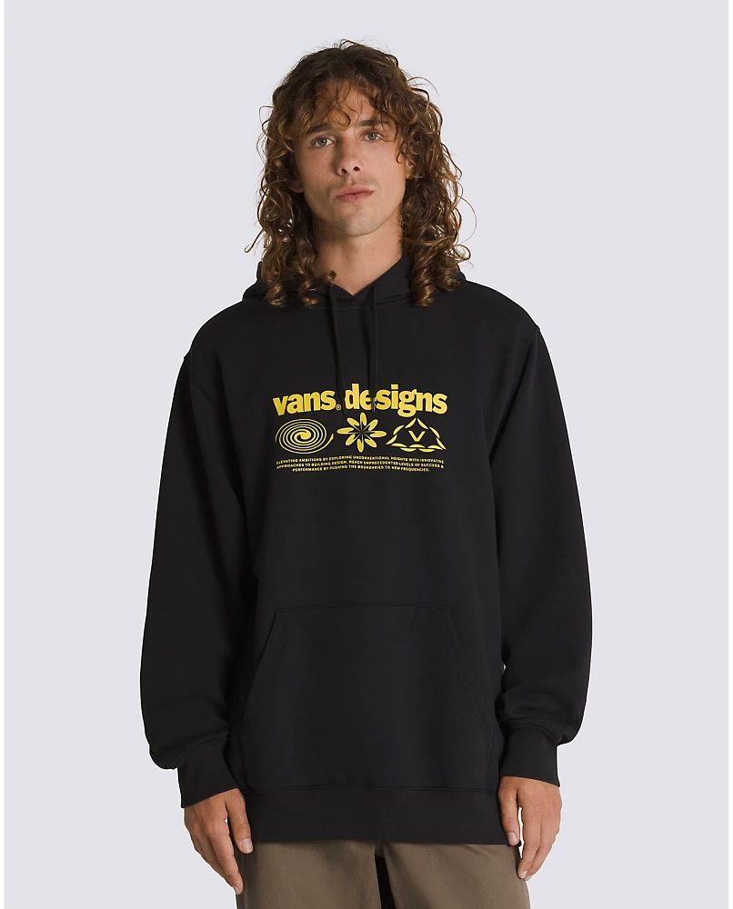 Researcher Loose Fleece Pullover Hoodie