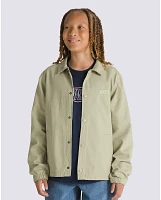 Kids Torrey Canvas Coaches Jacket