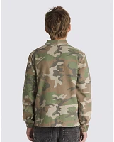 Kids Torrey Canvas Coaches Jacket