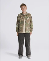 Kids Torrey Canvas Coaches Jacket