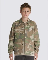 Kids Torrey Canvas Coaches Jacket