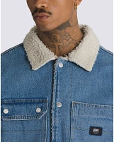 Drill Chore Denim Sherpa Coat