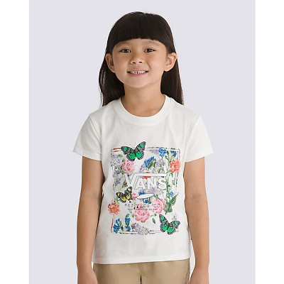 Little Kids Butter Floral Crew T-Shirt