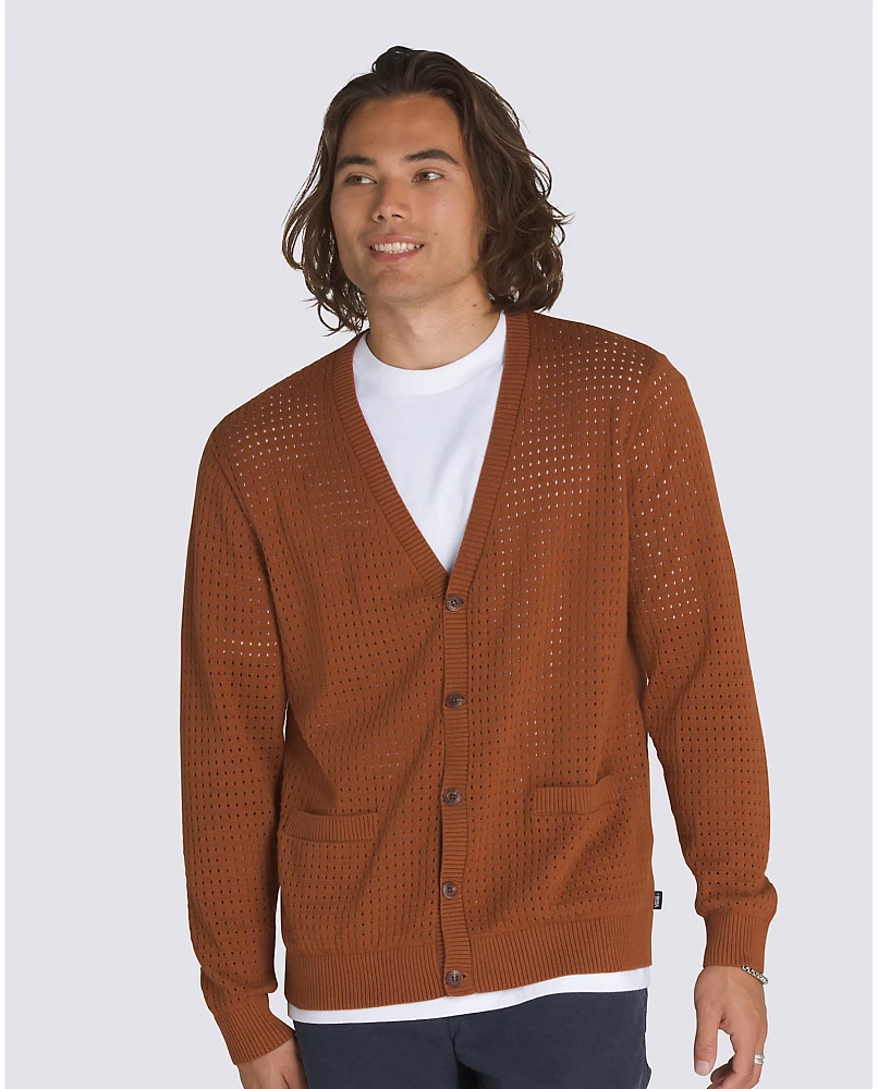 Griffin Pointelle Cardigan