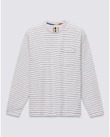 Together As Ourselves Stripe Long Sleeve Knit Shirt