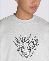 Skate Smile Spike Crew Sweatshirt