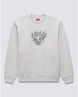 Skate Smile Spike Crew Sweatshirt