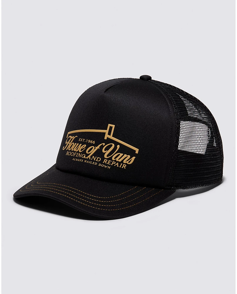 Roof Curved Bill Trucker Hat