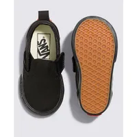 Vans | Toddler Slip-On V Black/Black Shoes