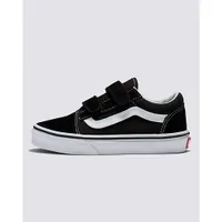 Vans | Kids Old Skool V Black/True White Shoes