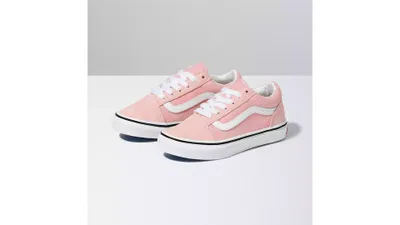 Vans | Kids Old Skool Powder Pink/True White Shoes