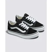 Vans | Kids Old Skool Black/True White Shoes