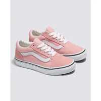 Vans | Kids Old Skool Powder Pink/True White Shoes