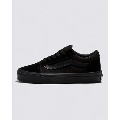 Vans | Kids Old Skool Black/Black Shoes
