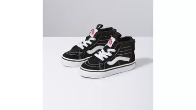 Vans | Toddler Sk8-Hi Zip Black/White Shoes