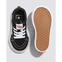 Vans | Toddler Sk8-Hi Zip Black/White Shoes