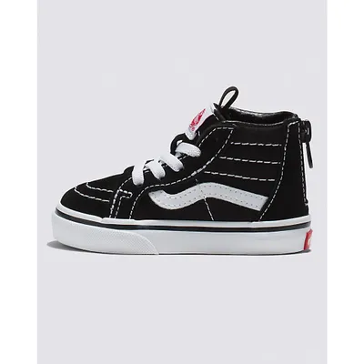 Vans | Toddler Sk8-Hi Zip Black/White Shoes