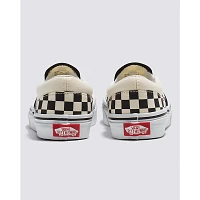 Vans | Kids Classic Checkerboard Slip-On Black/White Shoes