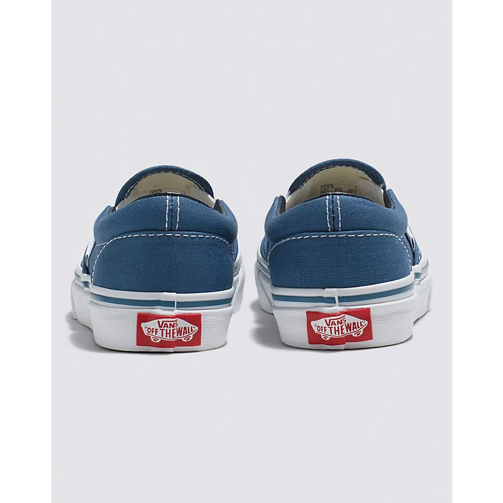 Vans | Kids Classic Slip-On Navy/True White Shoes