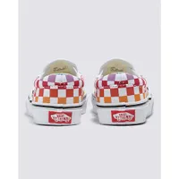 Vans | Kids Classic Checkerboard Slip-On Rainbow/True White Shoes
