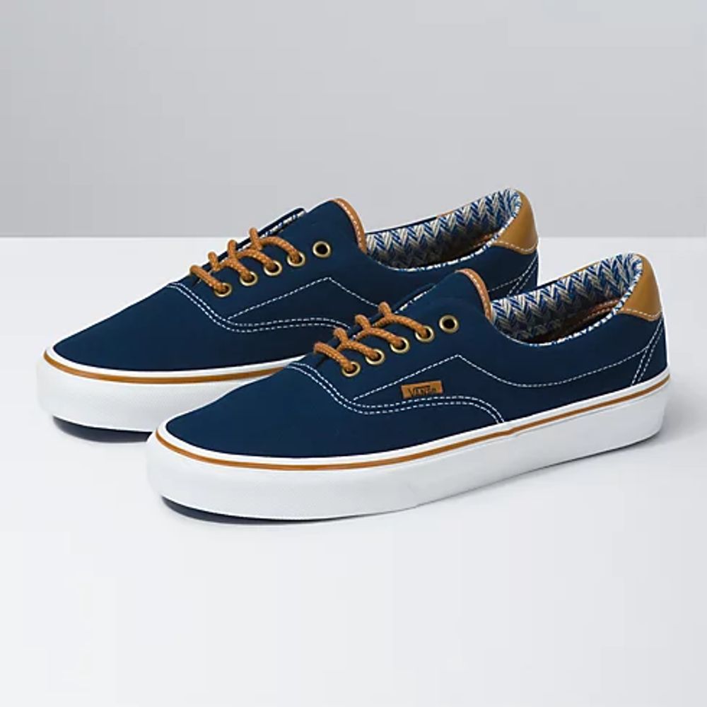 Vans Lace-Up Sneaker blue allover print casual look Shoes Sneakers Lace-Up Sneakers 