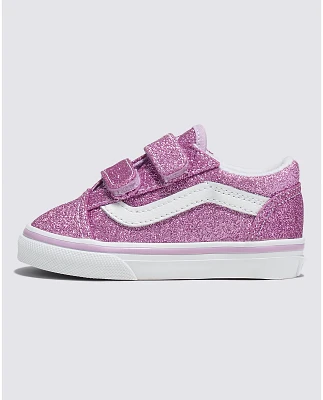 Toddler Old Skool V Glitter Shoe