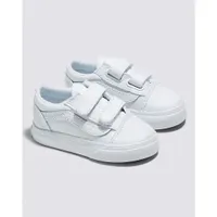 Vans | Toddler Old Skool V True White/True White Shoes