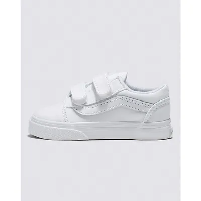 Vans | Toddler Old Skool V True White/True White Shoes