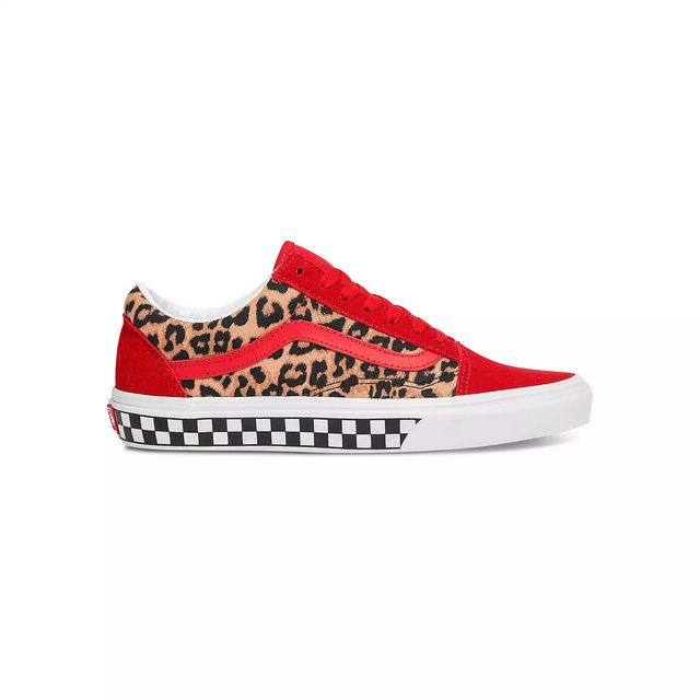 red leopard vans